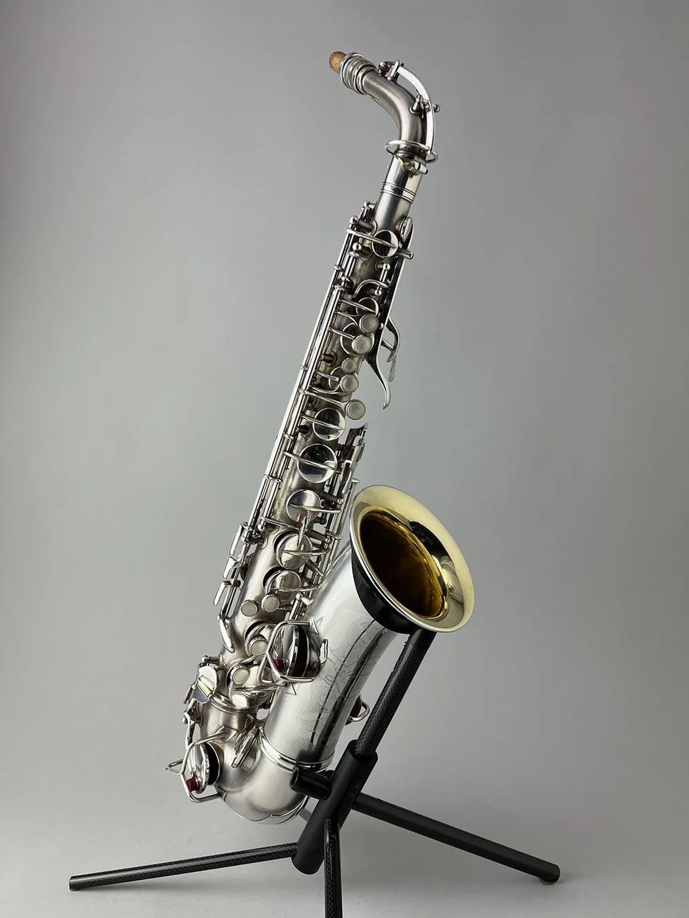 Barnard Instrument Repair — Conn New Wonder II Silver-Plated Alto