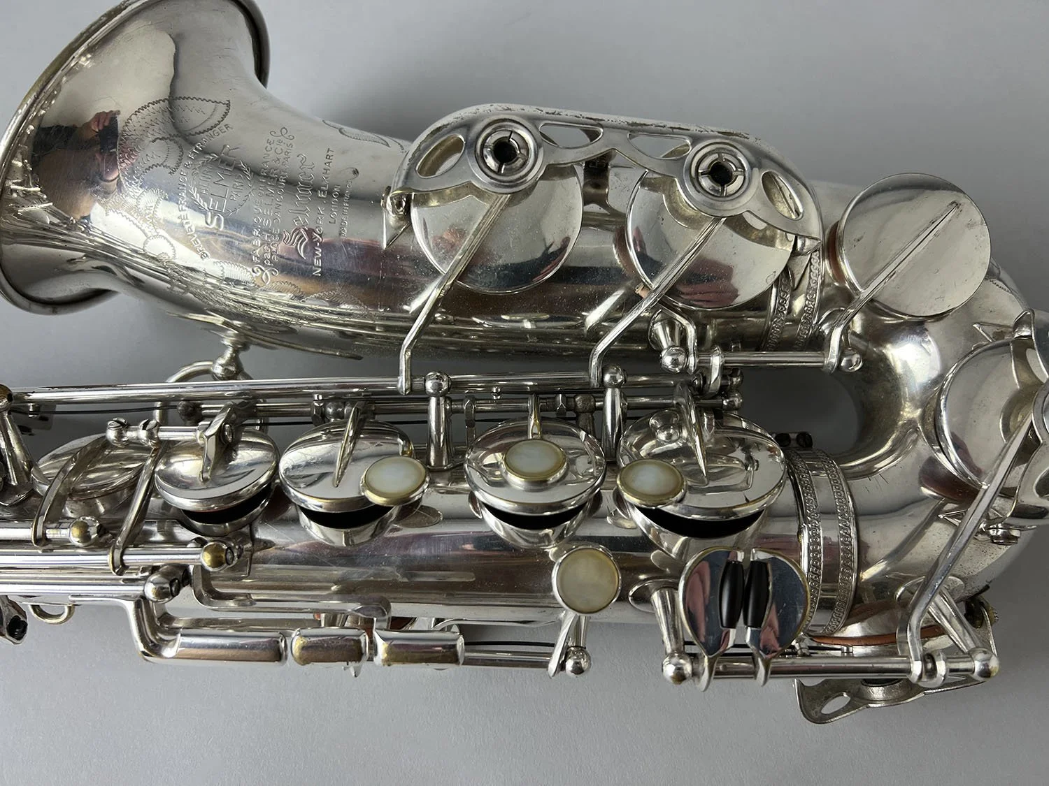 Barnard Instrument Repair — Selmer Mark VI Silver Alto 63xxx