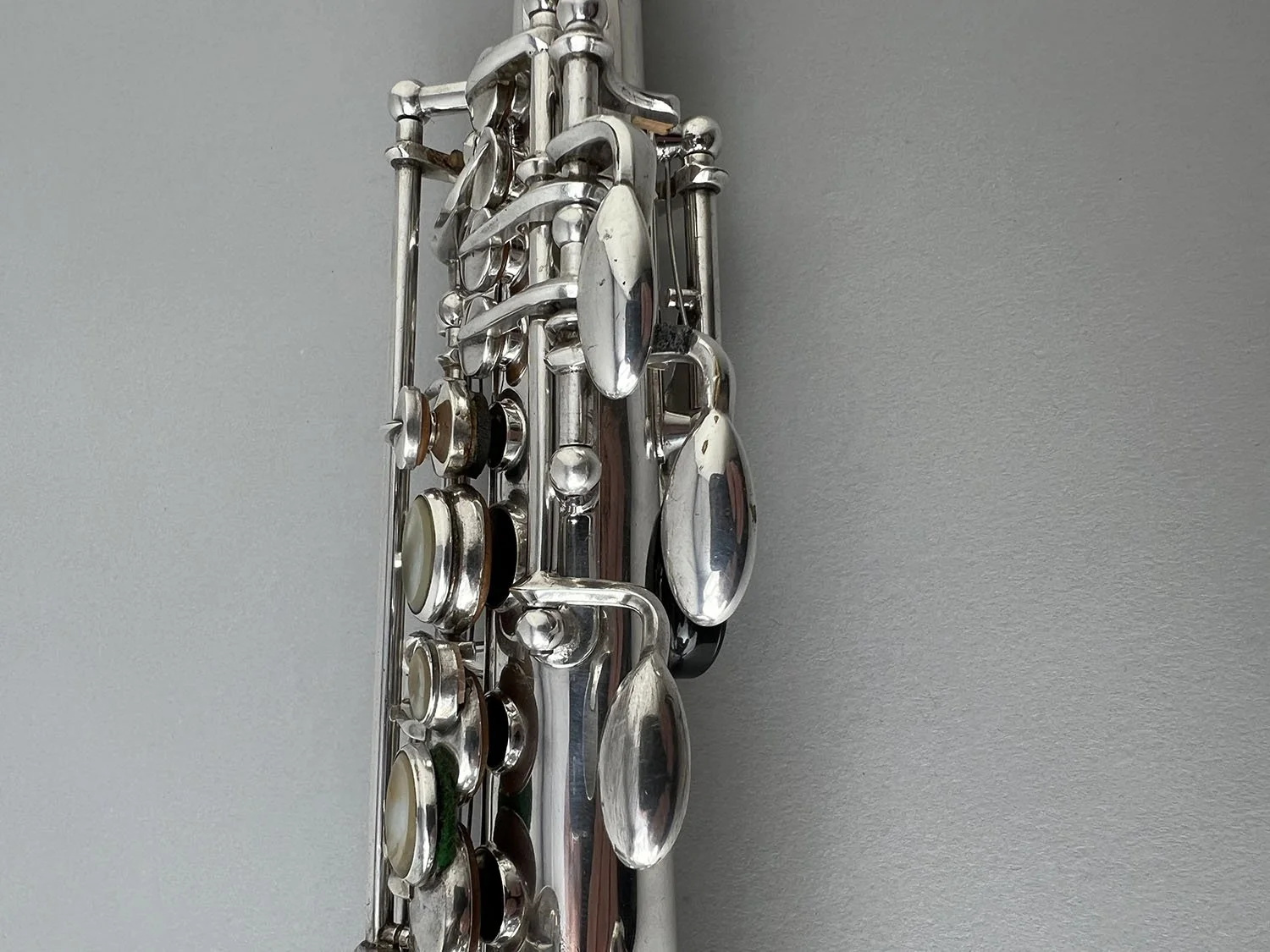 Barnard Instrument Repair — Selmer Mark VI Silver-Plated Soprano