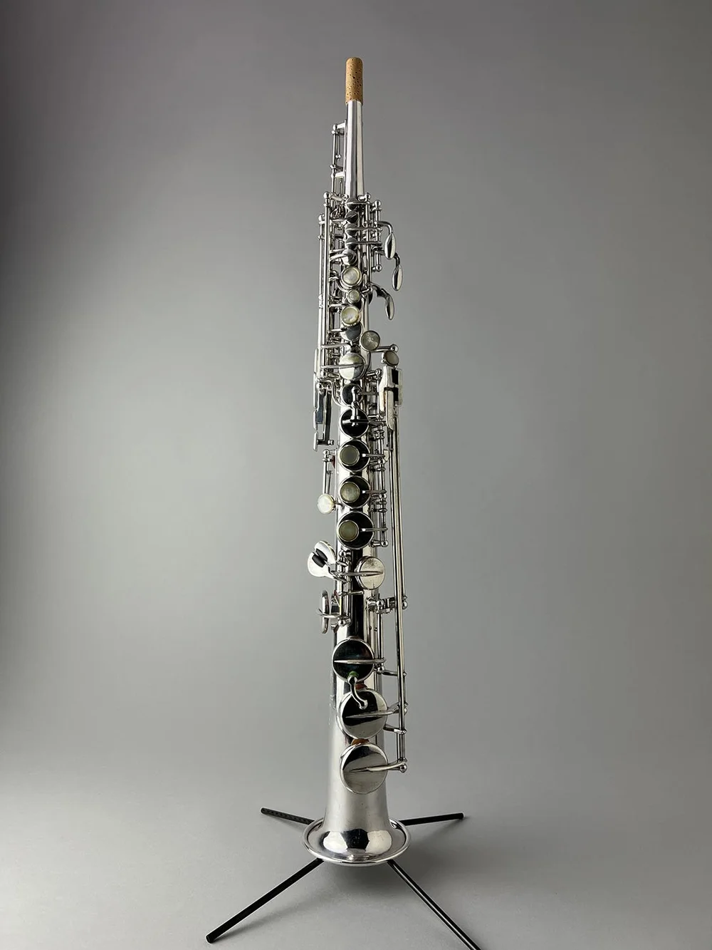Barnard Instrument Repair — Selmer Mark VI Silver-Plated Soprano