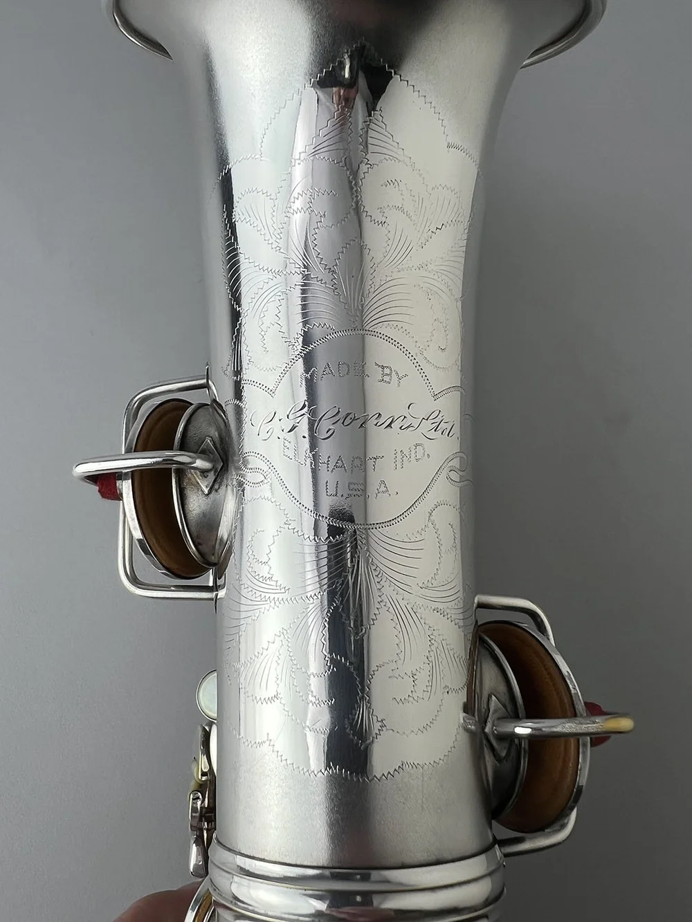 Barnard Instrument Repair — Conn New Wonder II Silver-Plated Alto