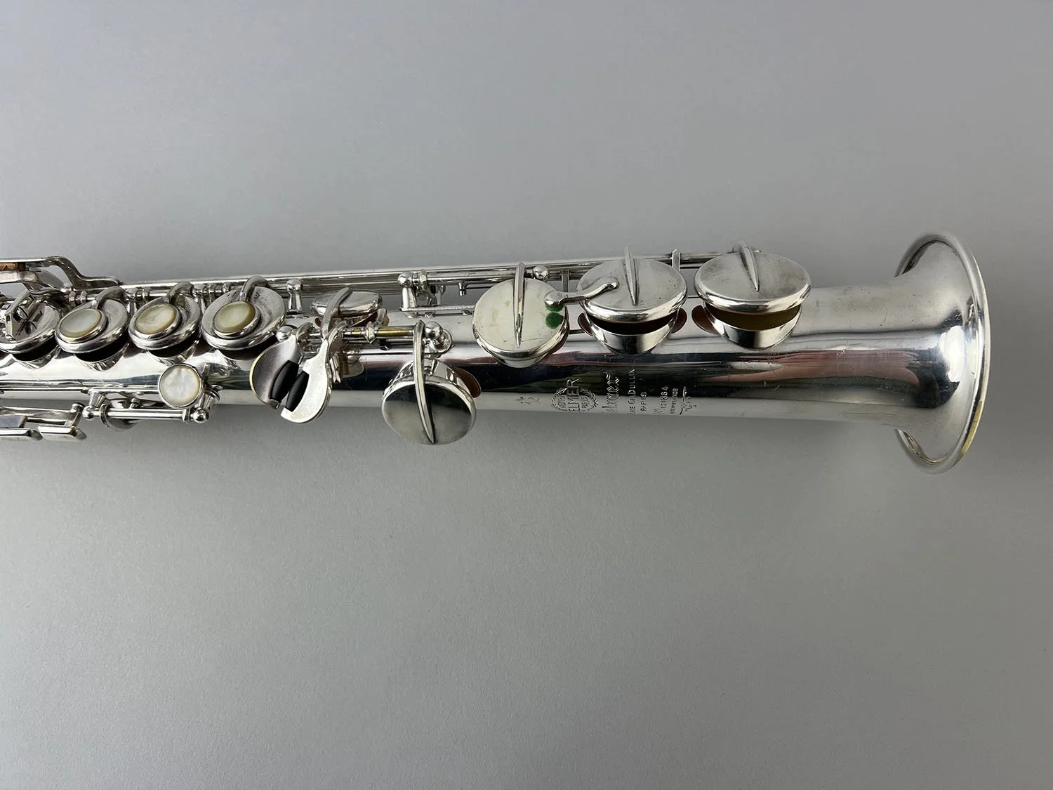 Barnard Instrument Repair — Selmer Mark VI Silver-Plated Soprano