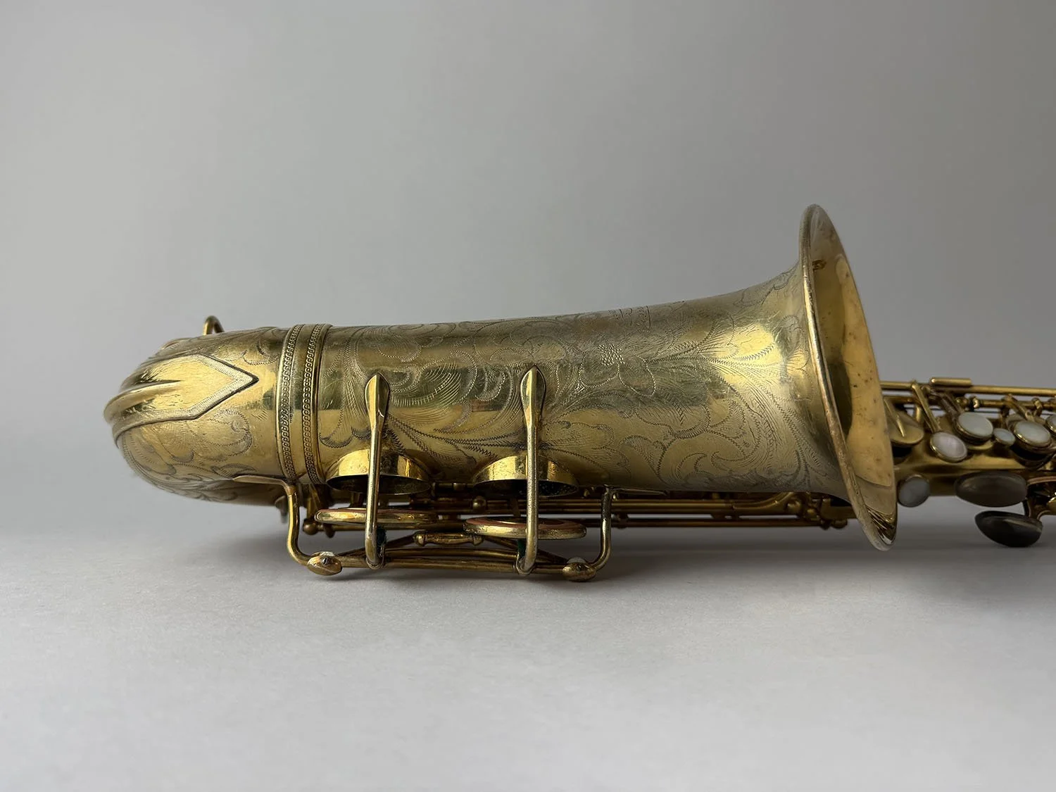 Barnard Instrument Repair — Selmer Cigar Cutter Gold-Plated Alto 14xxx