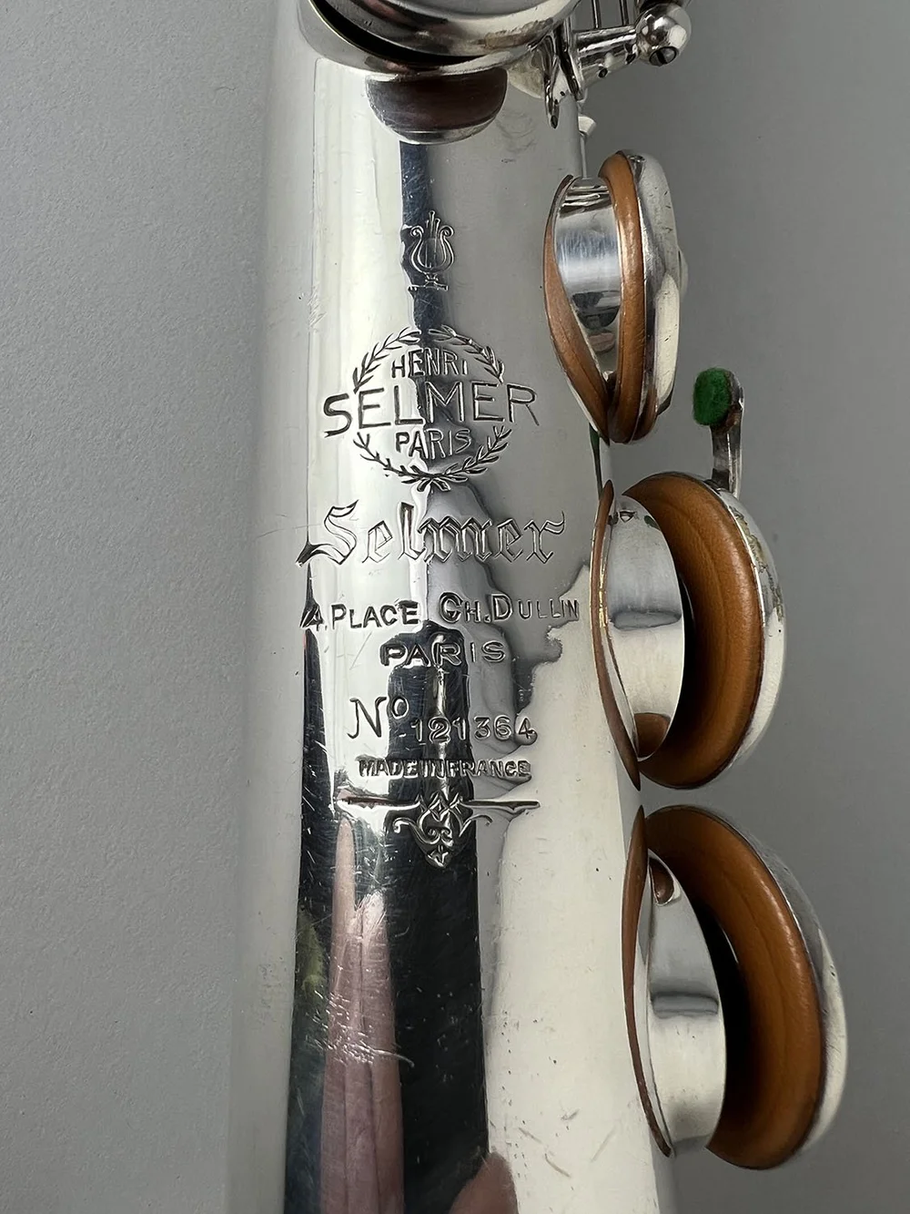 Barnard Instrument Repair — Selmer Mark VI Silver-Plated Soprano