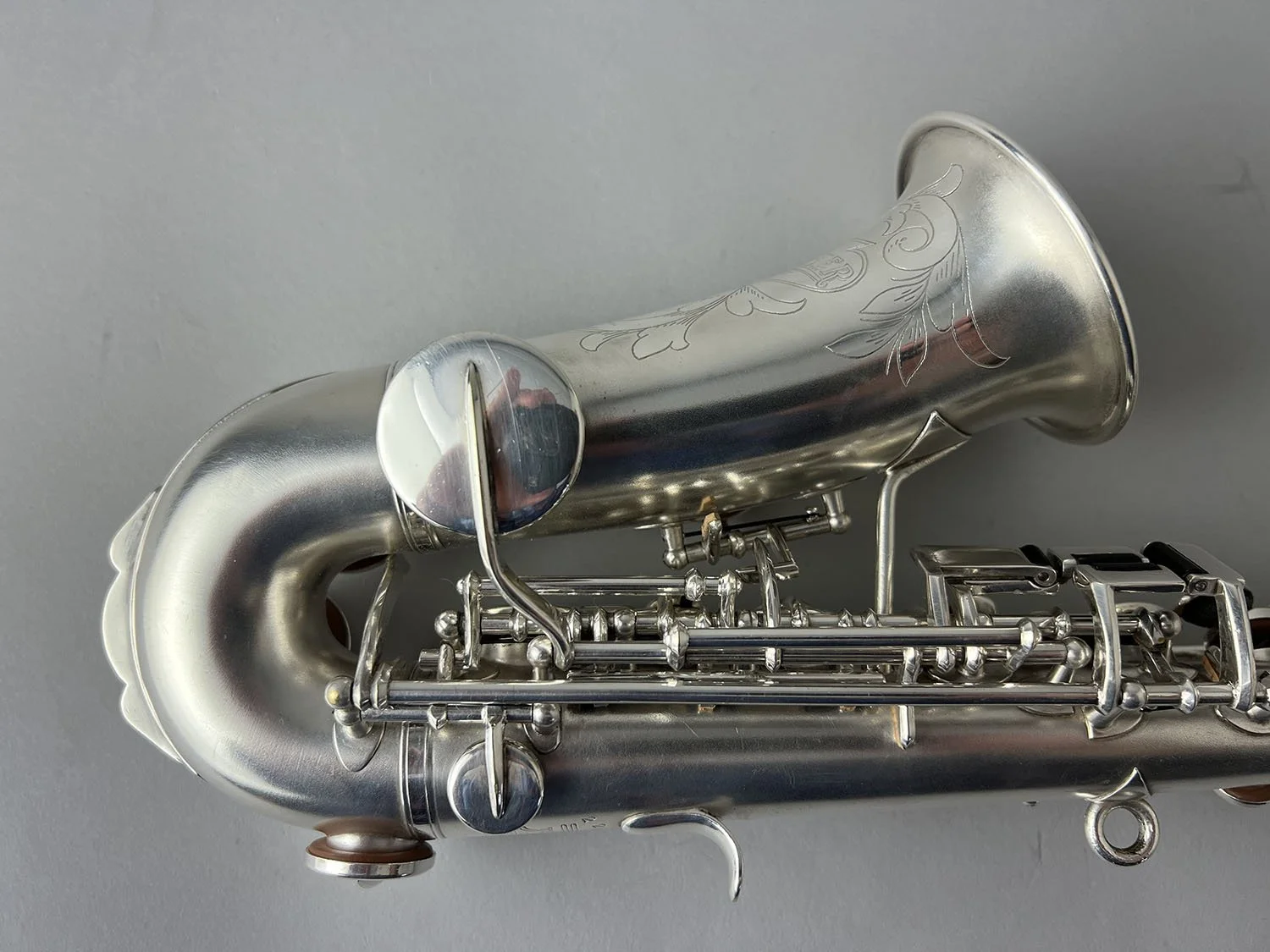 Barnard Instrument Repair — Buescher True Tone Curved Soprano 228xxx