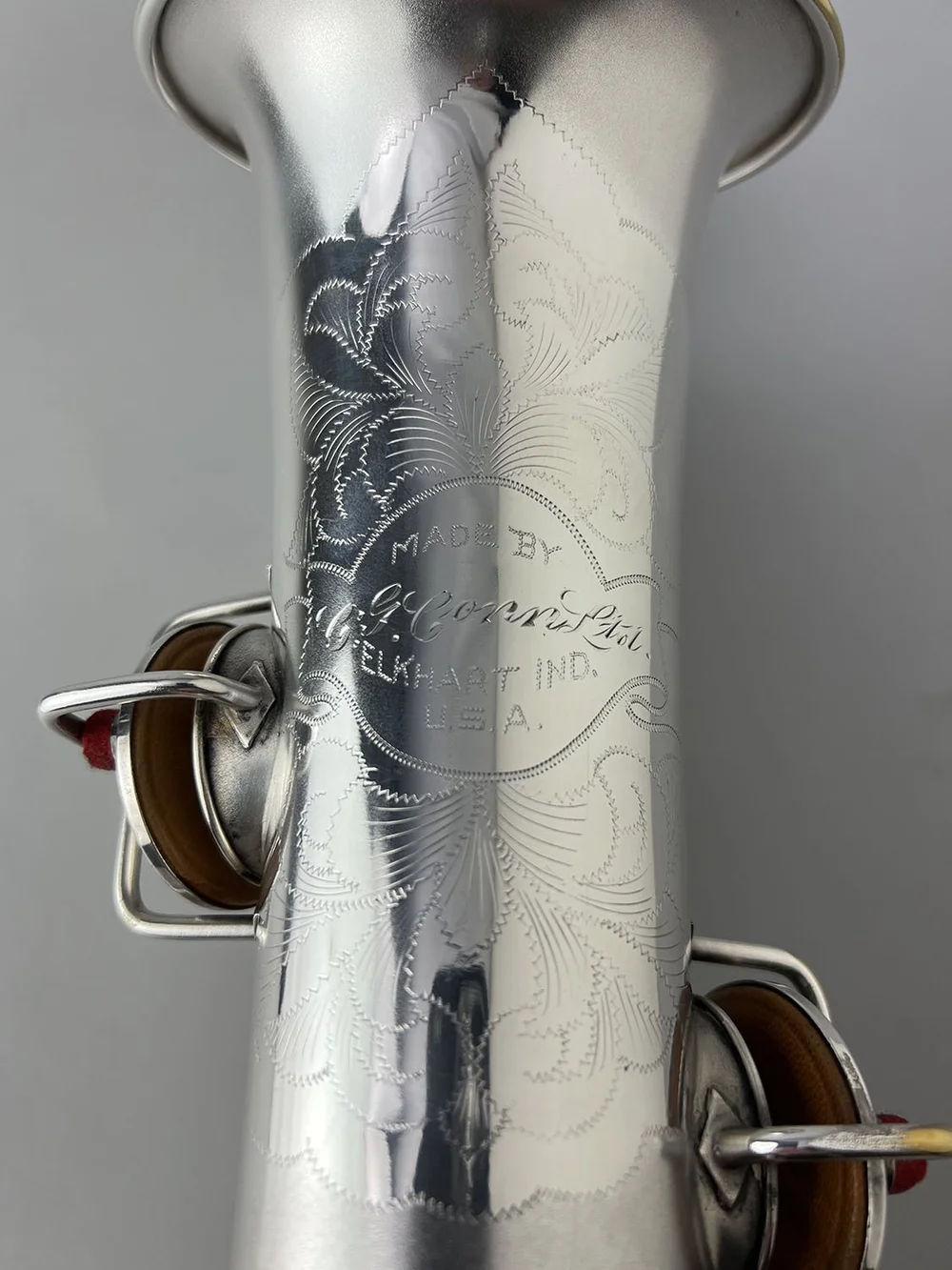 Barnard Instrument Repair — Conn New Wonder II Silver-Plated Alto