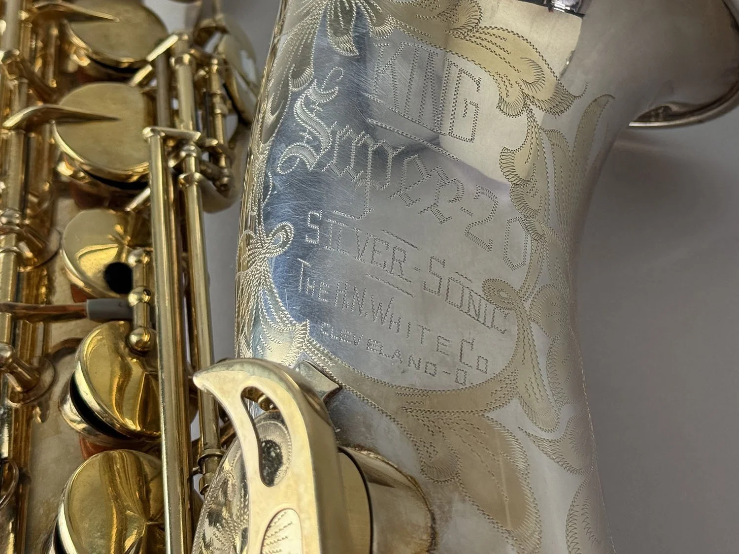 Barnard Instrument Repair — King Super 20 Silver Sonic Tenor 349xxx