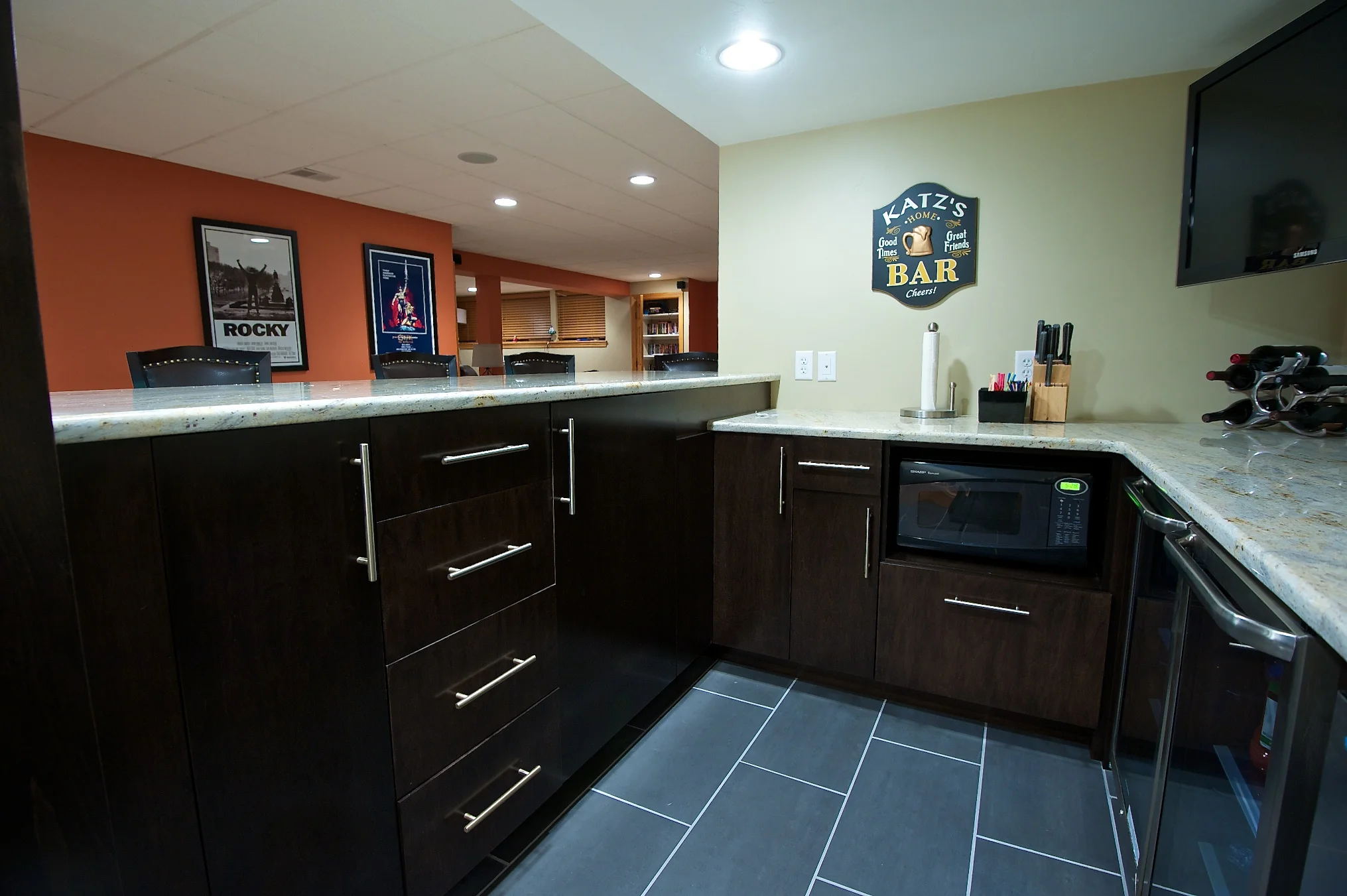 Fernwood Basement Bar - After
