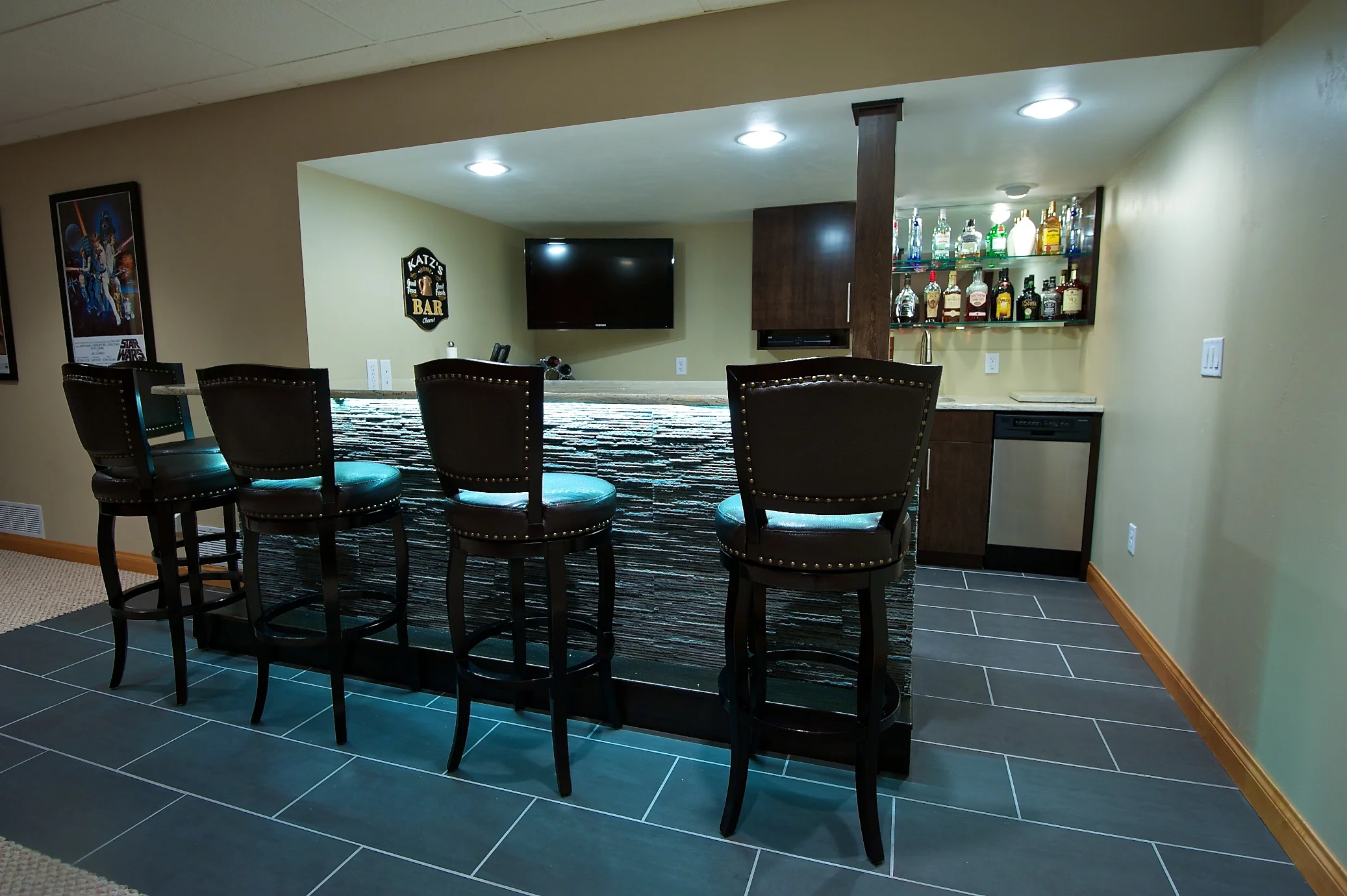 Fernwood Basement Bar - After