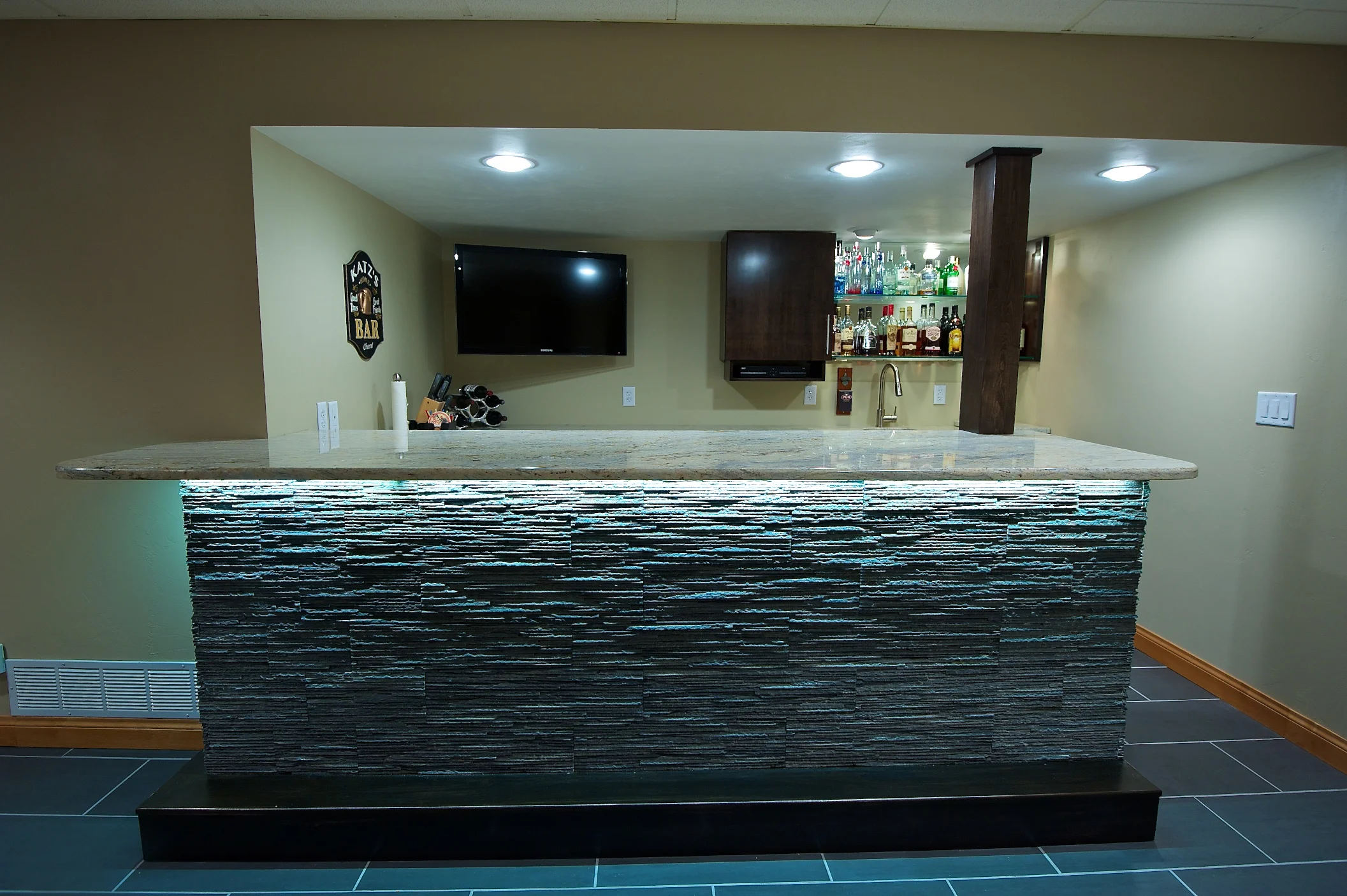 Fernwood Basement Bar - After