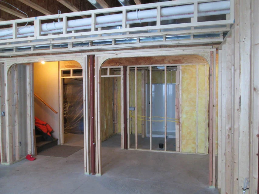 Firelane Basement - Framing
