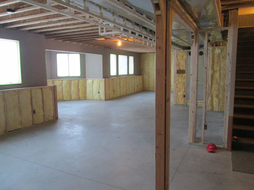 Firelane Basement - Framing