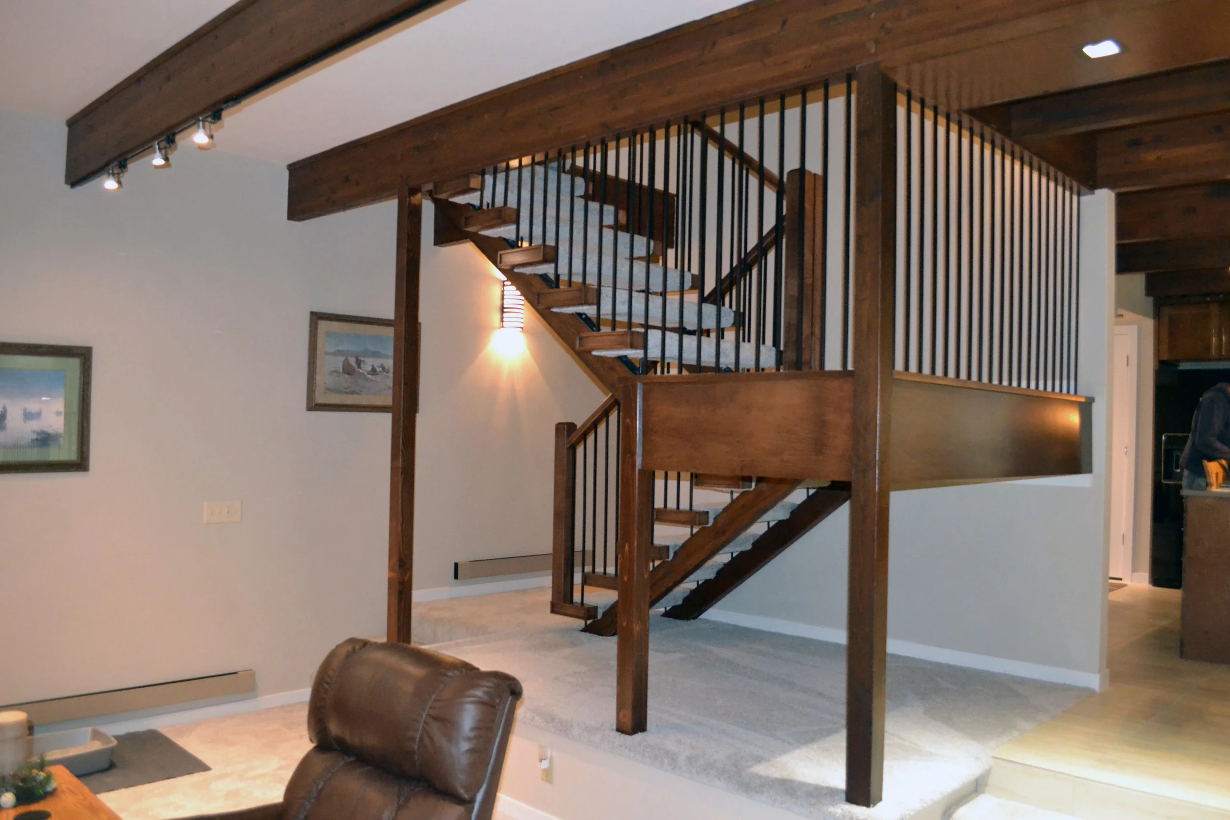 Highway Q Stairs - After
