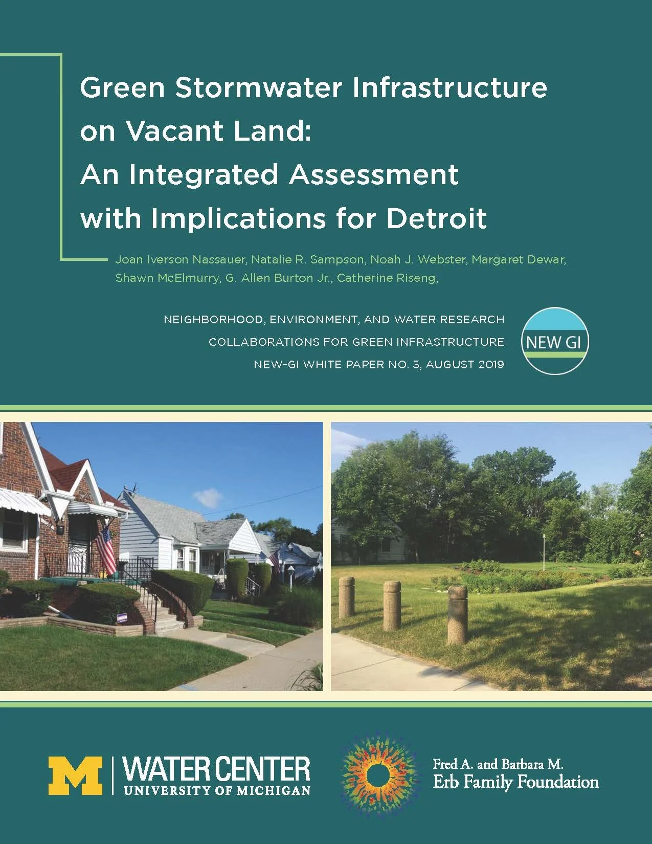 Click to view the Flyer for the 2016 White Paper . For a complete copy of the 2016 White Paper, email: newgi-contact@umich.edu.