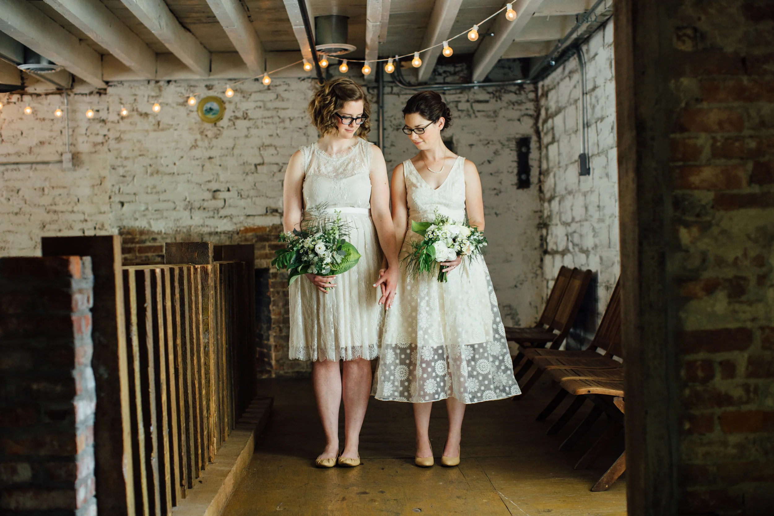 Liz + Anne | Lucas Confectionery Wedding