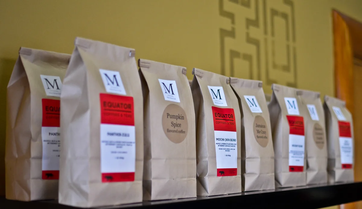 Assorted coffees available by the pound. $1 of each goes to Project 117.