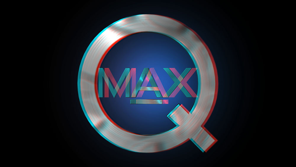 MAX-Q Corporate Logo - Stereoscopic Version