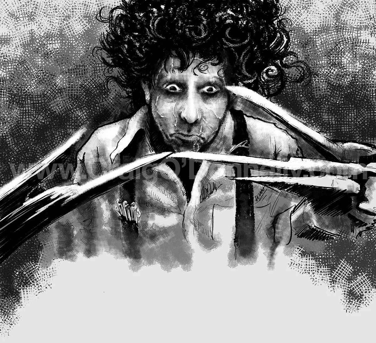 Edward Scissorhands 25th Anniversary Reel Art
