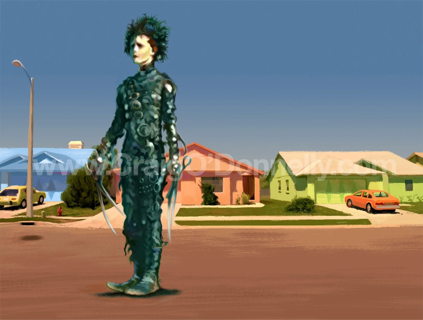 Edward Scissorhands 25th Anniversary Reel Art