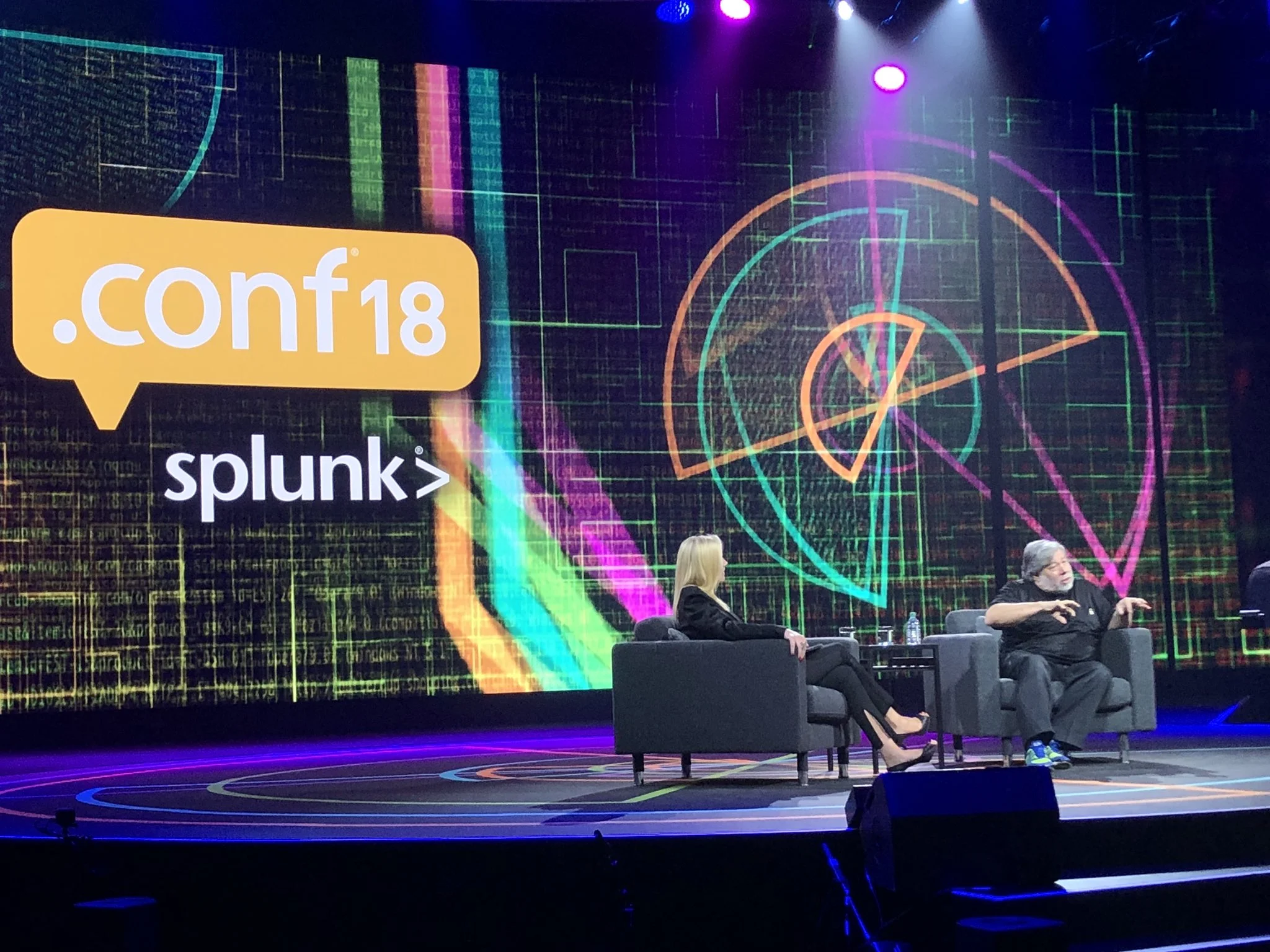 Steve Wozniak at .conf18