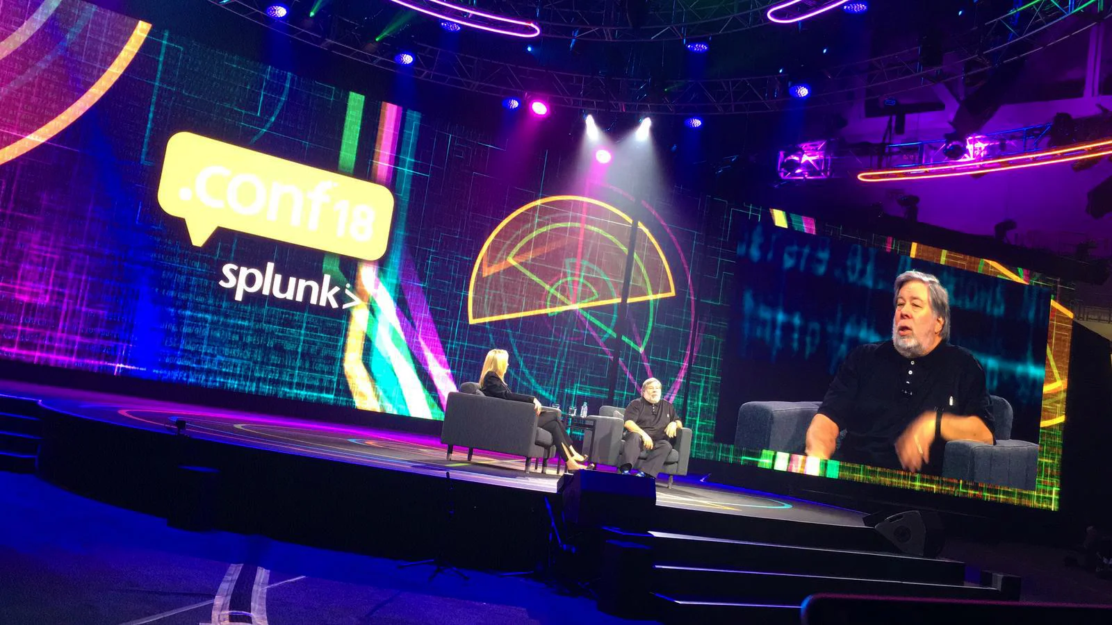 Steve Wozniak at .conf18