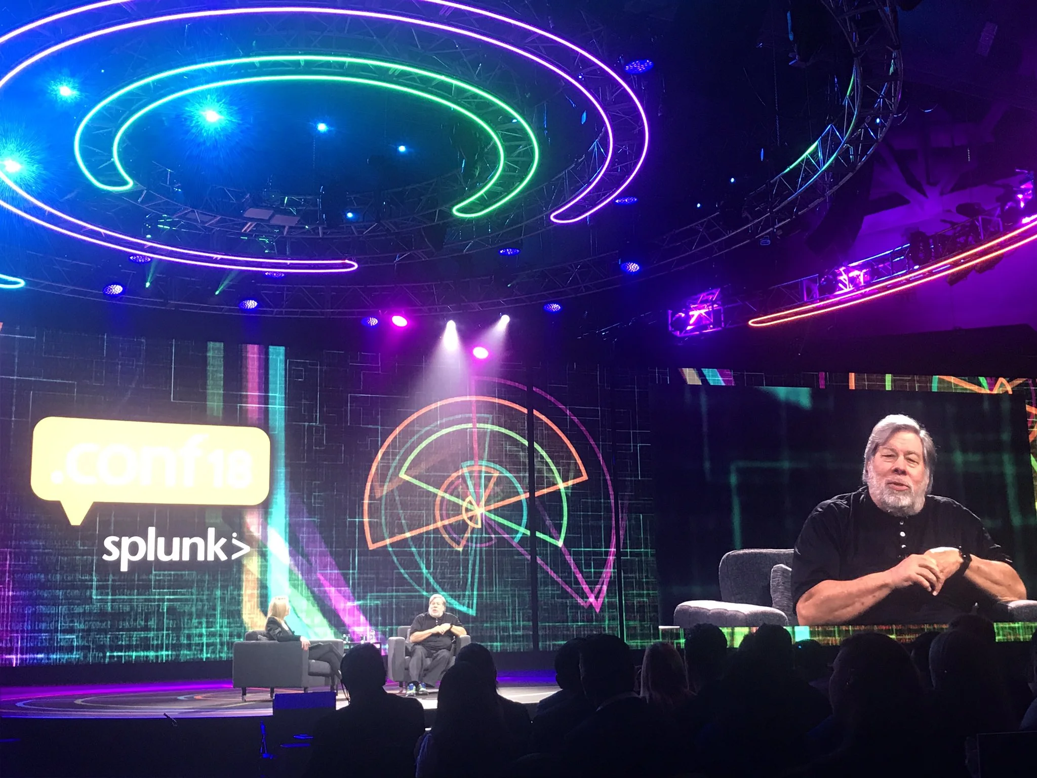 Steve Wozniak at .conf18