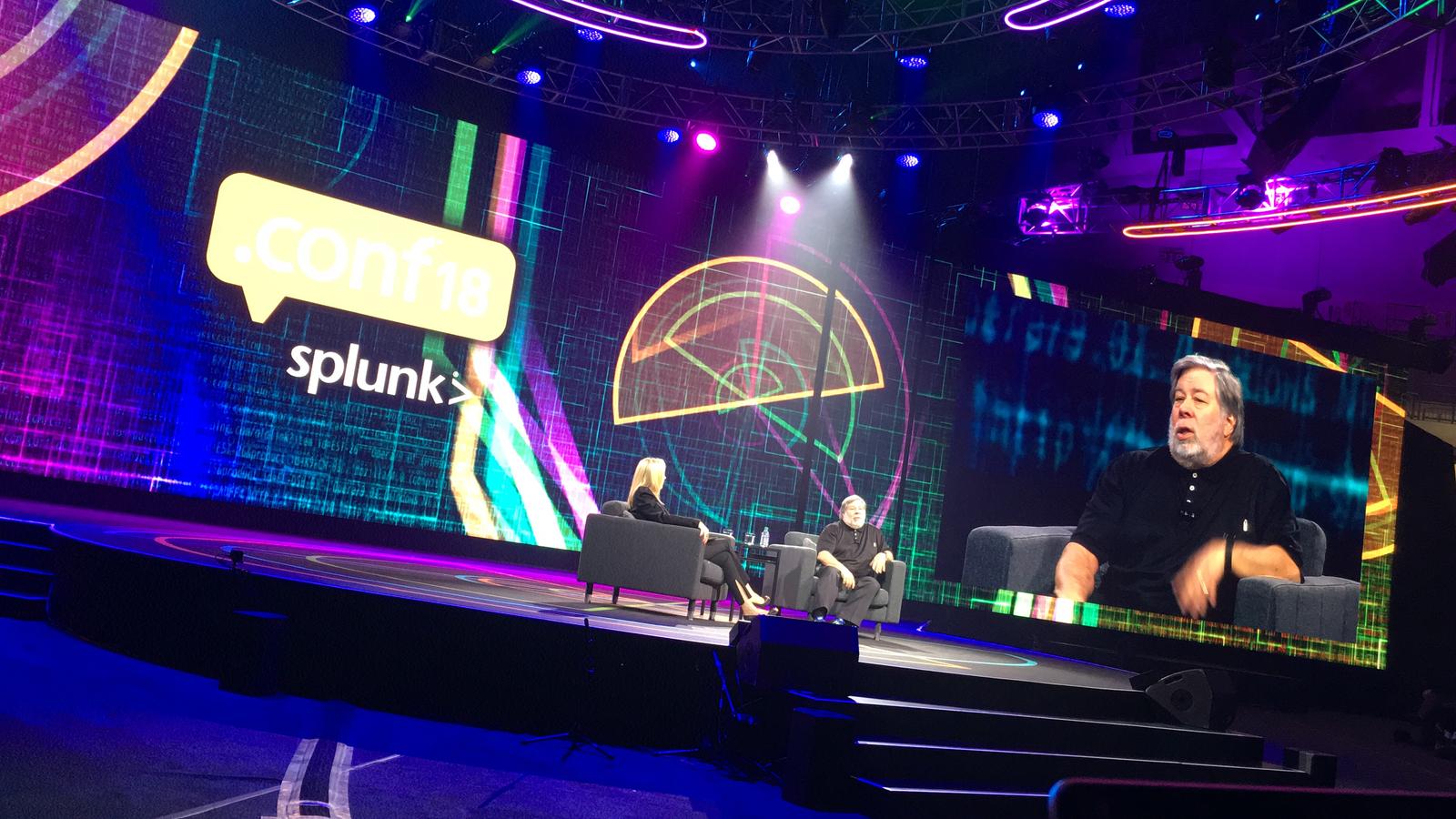 Steve Wozniak at .conf18