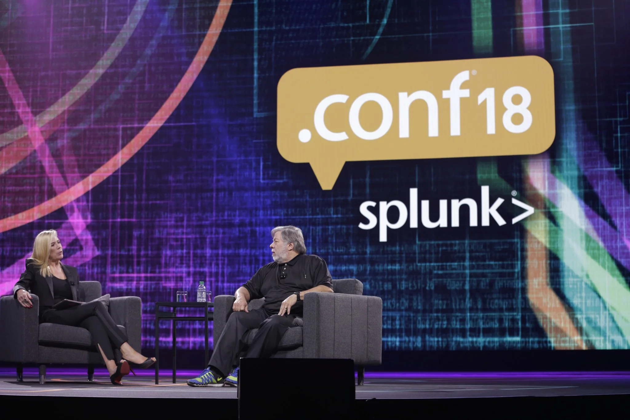 Steve Wozniak at .conf18
