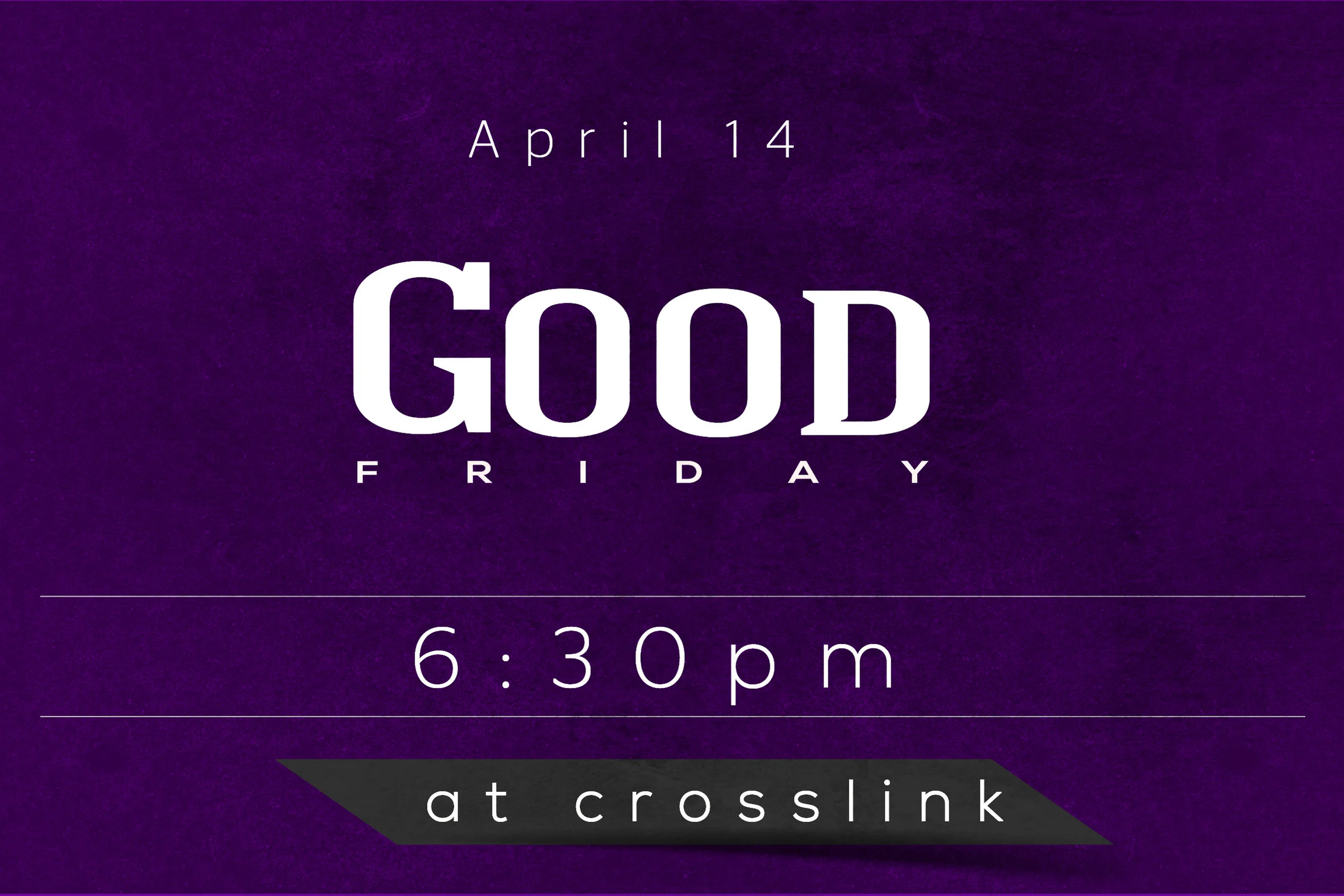 Good Friday Service