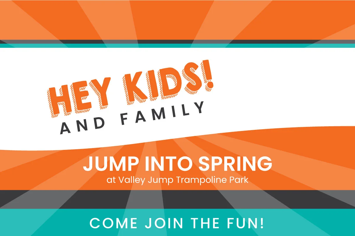 Jump Into Spring -Children's Ministry Event
