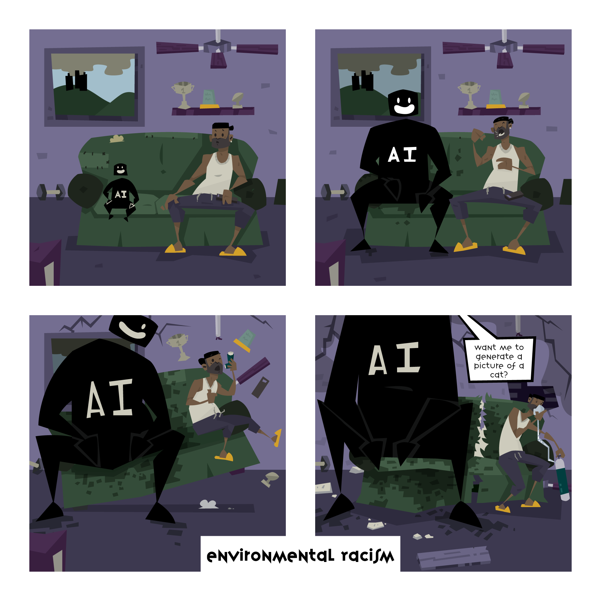 Anti-Generative Artificial Intelligence Comic