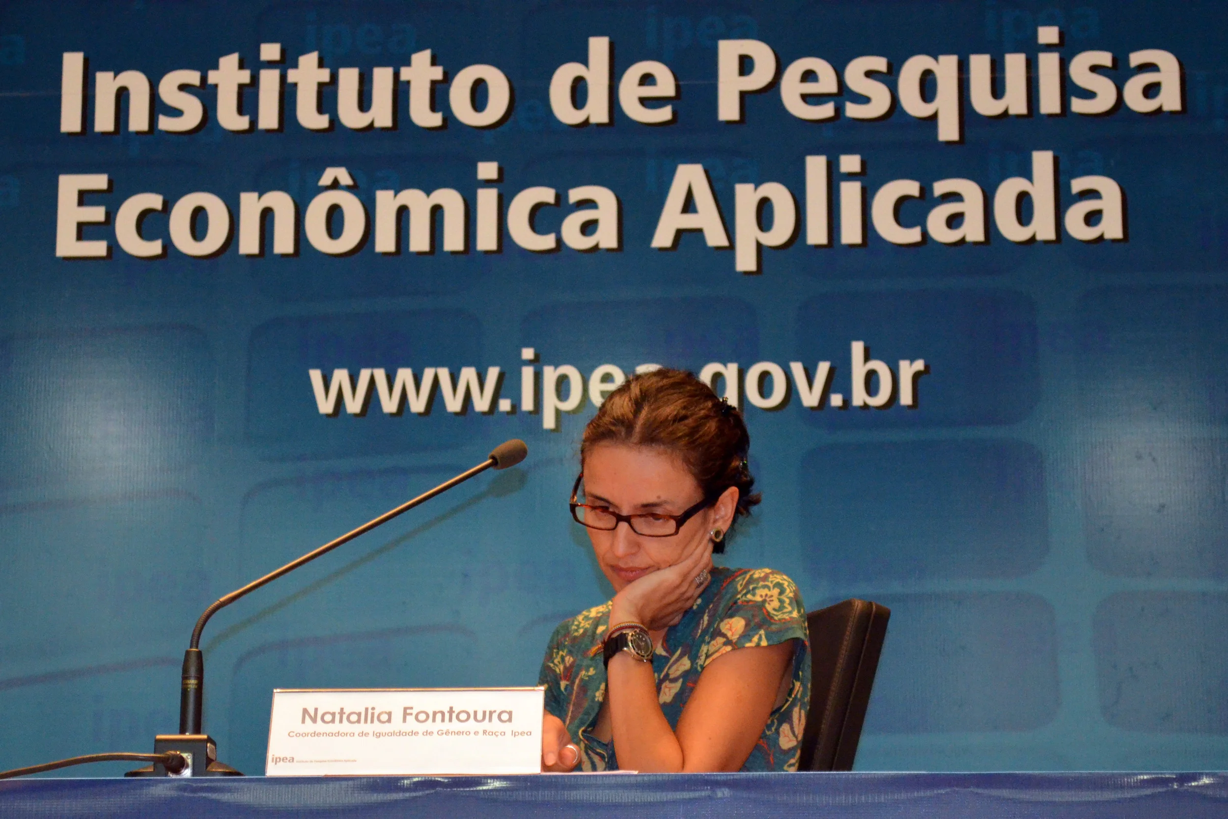 Fala baseada em estudos e pesquisa. Foto: Filipe Calmon / ANESP