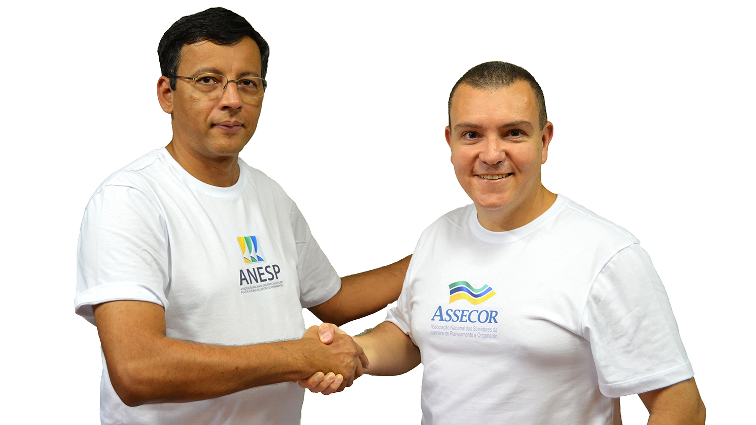 Eduardo Rodrigues e João Aurélio. Carreiras de Planejamento e Orçamento e de EPPGGs prometem trabalho conjunto. Foto: Filipe Calmon / ANESP