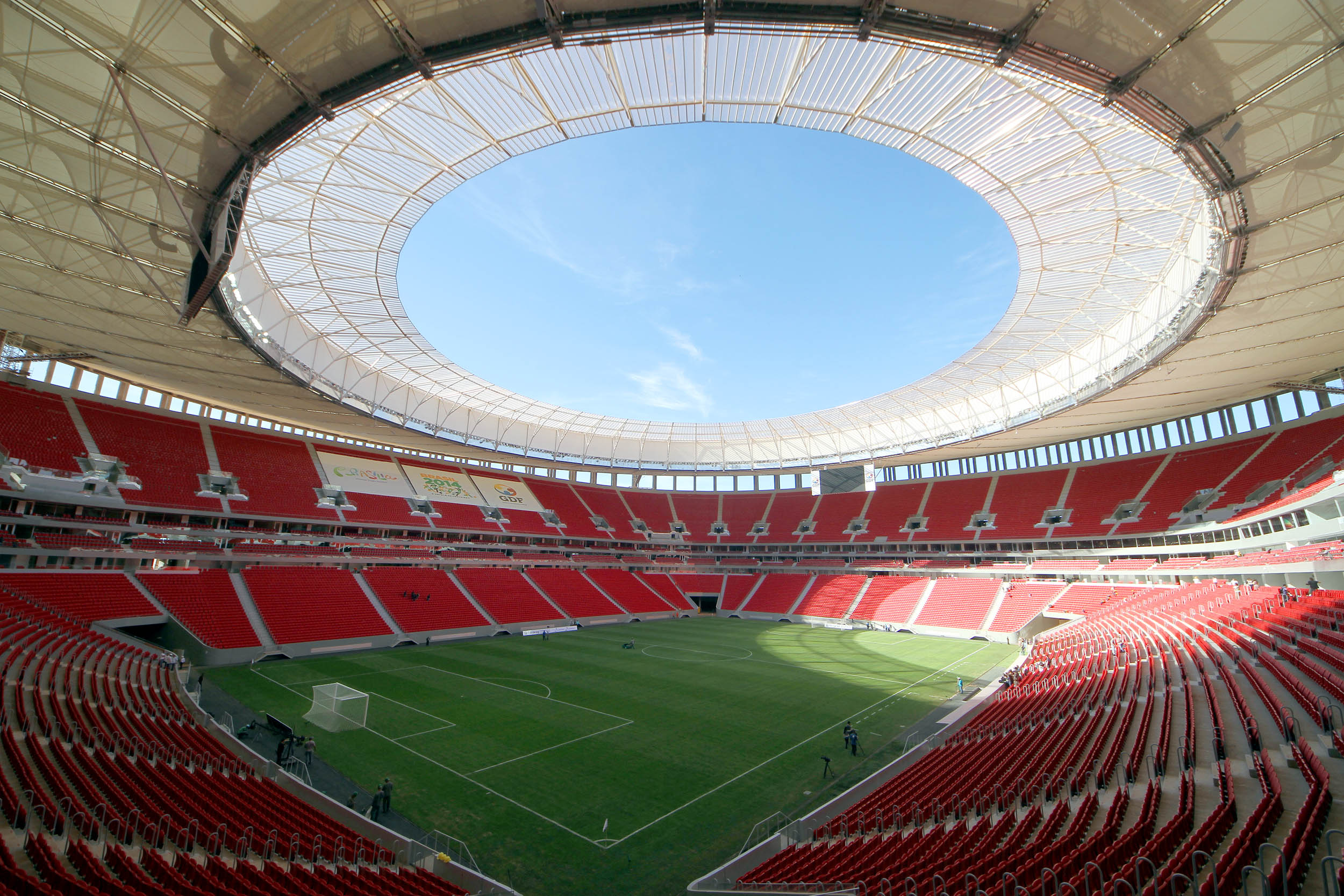Estádio Nacional de Brasília. Foto: Portal da Copa