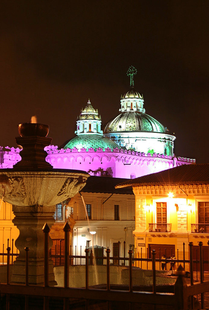 Centro histórico de Quito, Equador. Foto: Dr. Carlos Costales Terán.