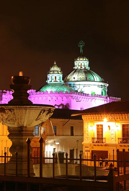 Centro histórico de Quito, Equador. Foto: Dr. Carlos Costales Terán.