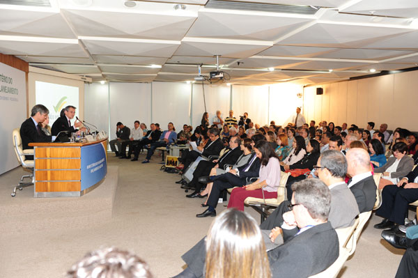 Evento foi realizado no auditório do Ministério do Planejamento. Foto: Ilkens Souza / MP 