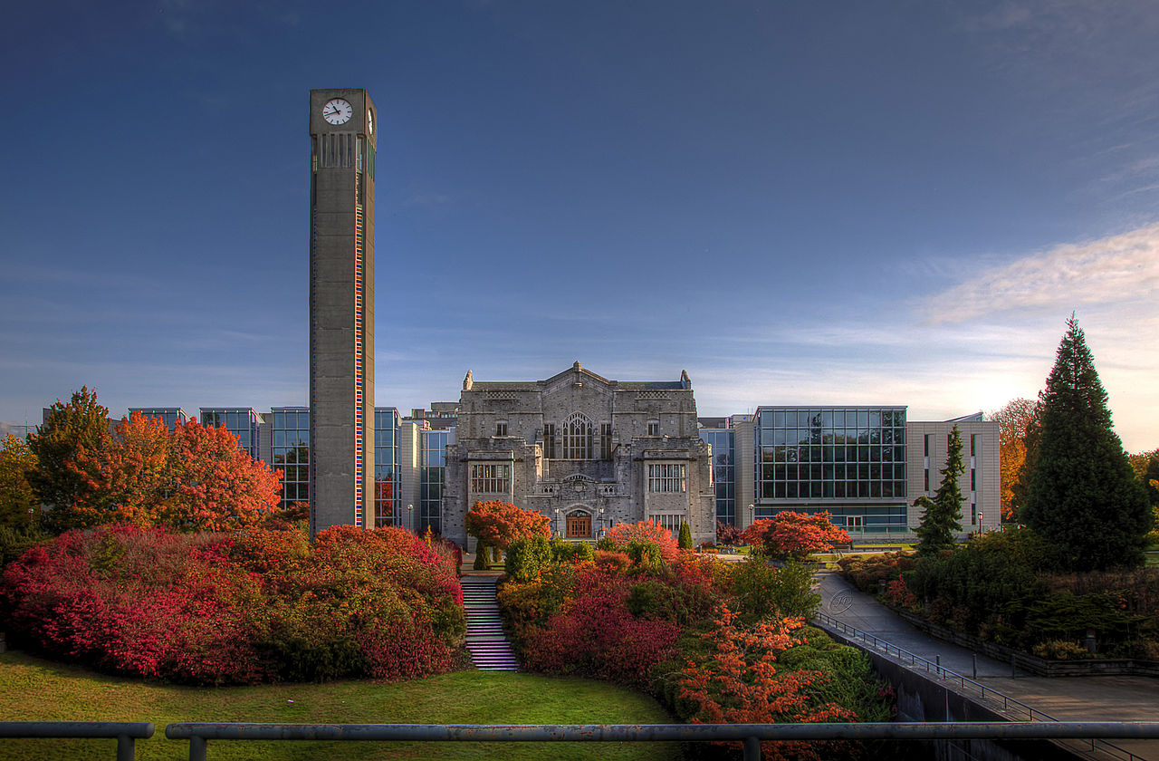 Universidade de British Columbia, Canadá. Fonte: C. J. Dakin.