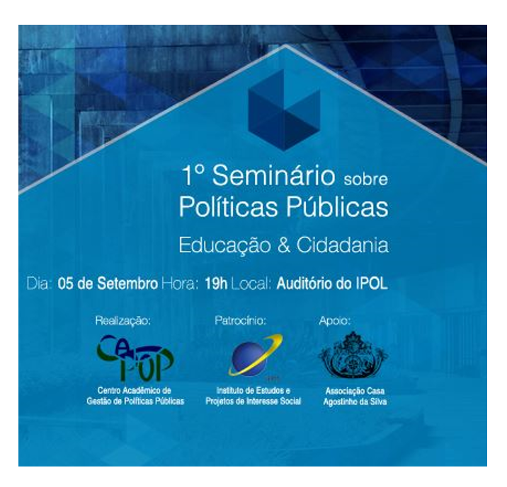 Evento fala sobre políticas públicas para educação