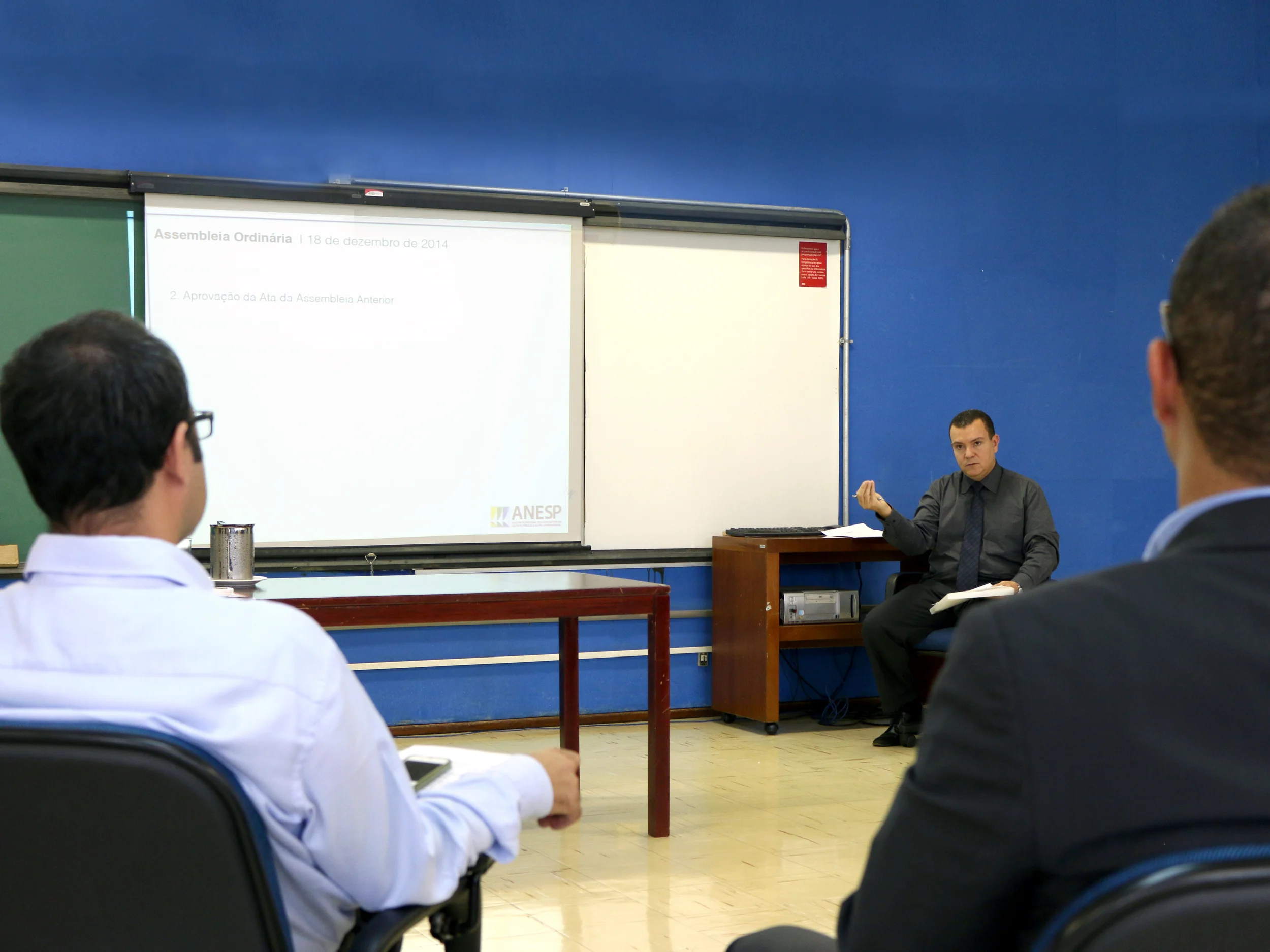 Diretoria da ANESP apresenta contas do ano e relatório semestral de atividades