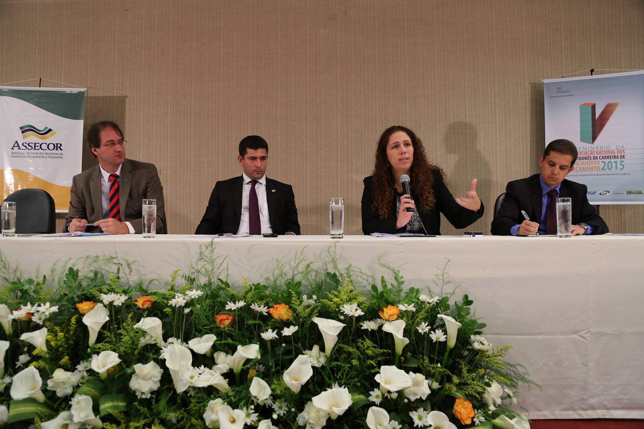 Evento contou com a presença do Presidente da ENAP, Gleisson Rubin (à direita). Foto: Assecor
