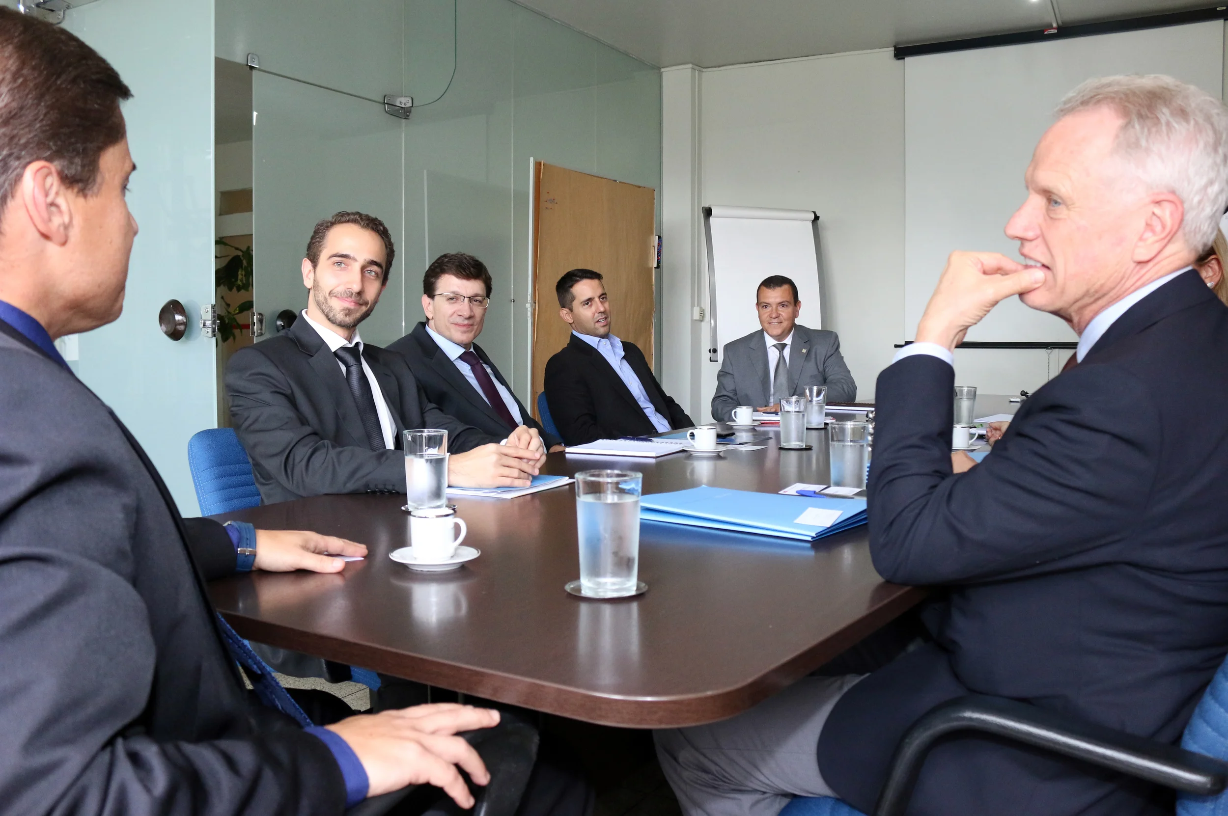 Encontro auspicioso foi realizado no gabinete da Presidência da ENAP