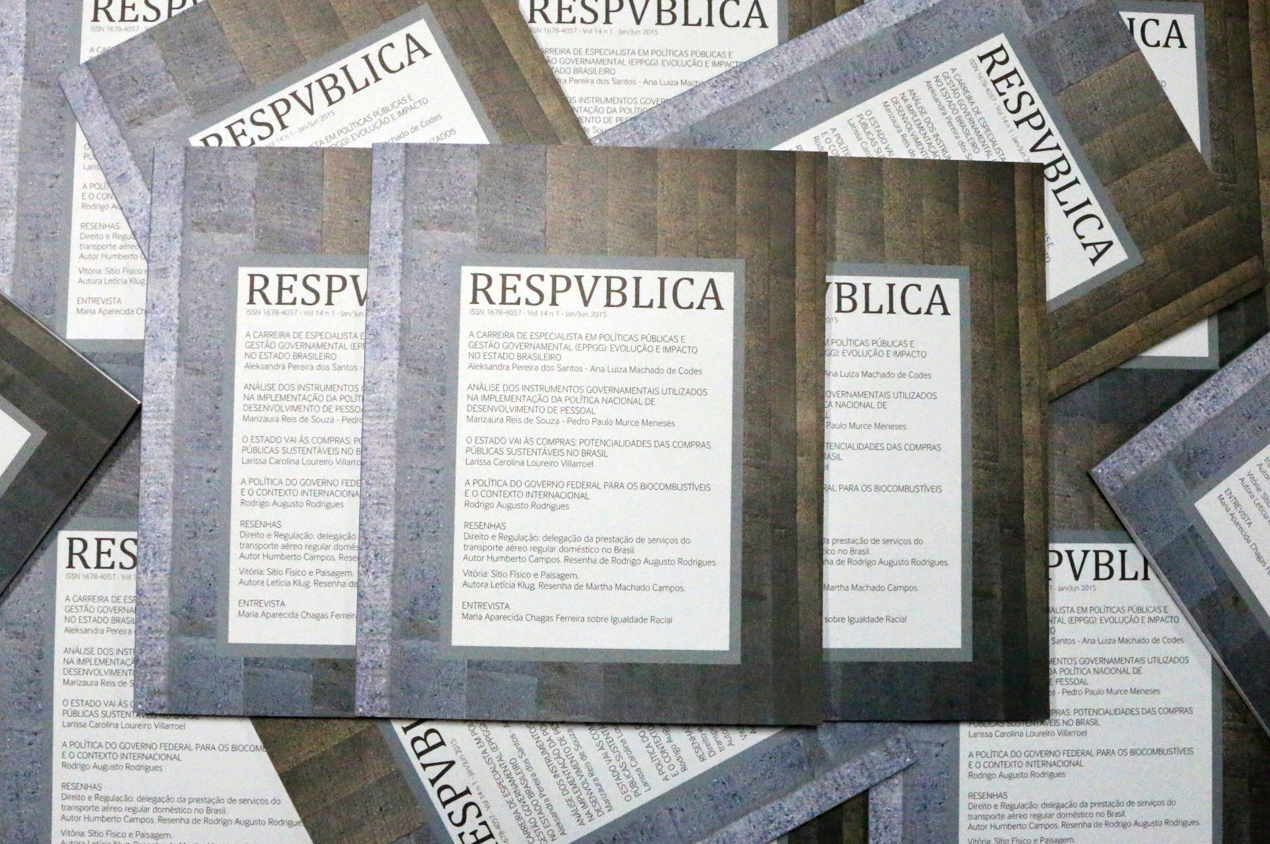 Vol 14 n 1 - jan/jun 2015 - ResPvblica. Foto: Filipe Calmon / ANESP