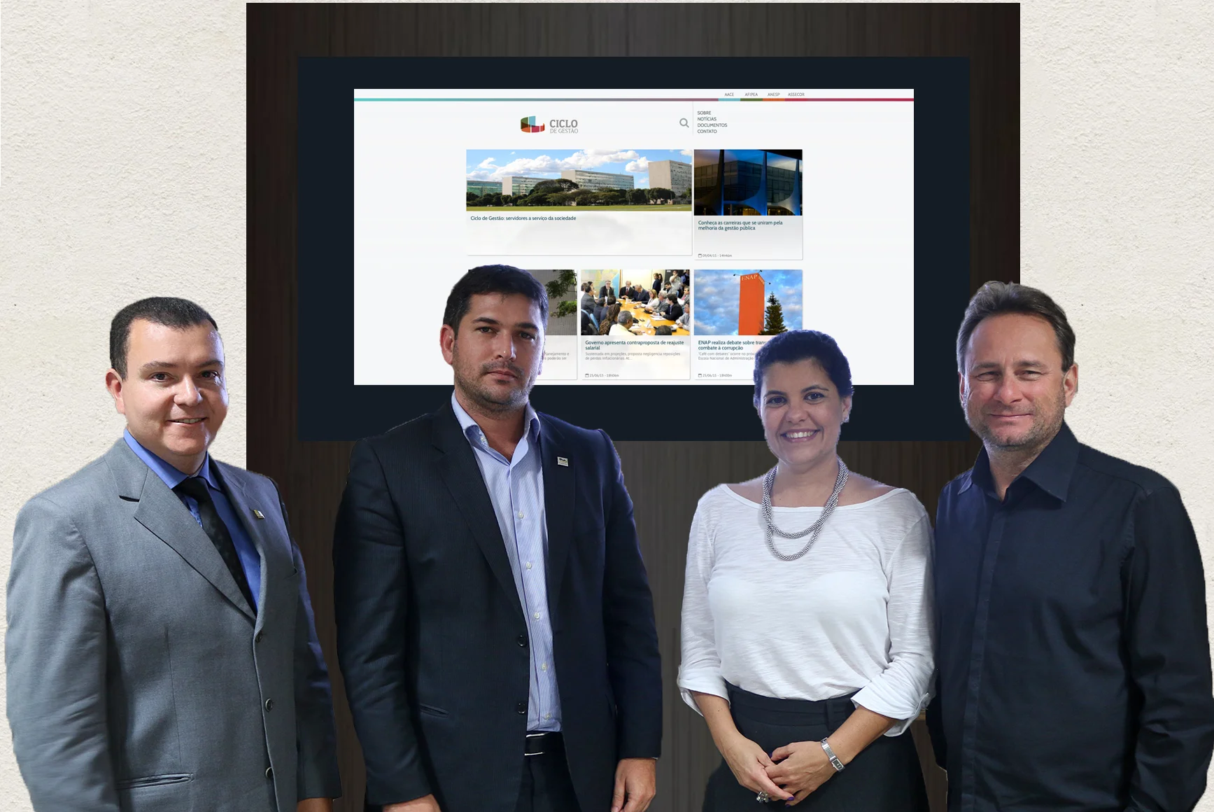 Ciclo de Gestão fortalece parceria e lança site conjunto