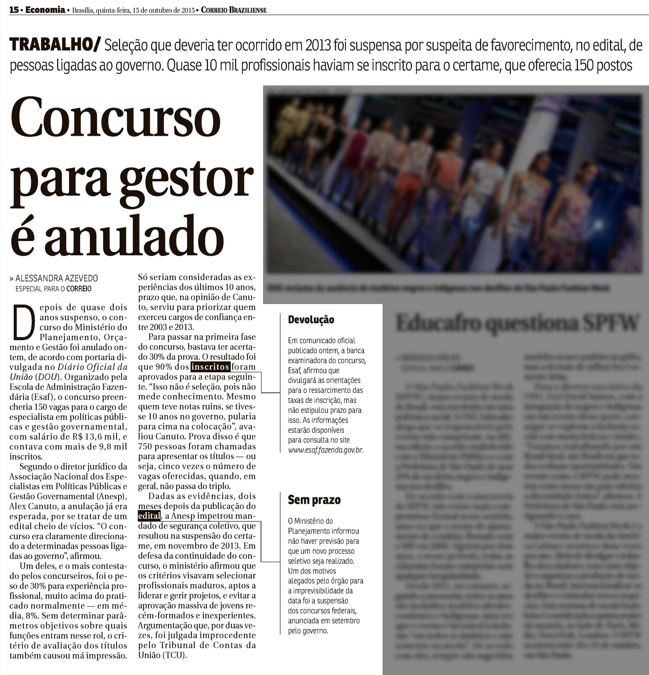 Reprodução: Correio Braziliense