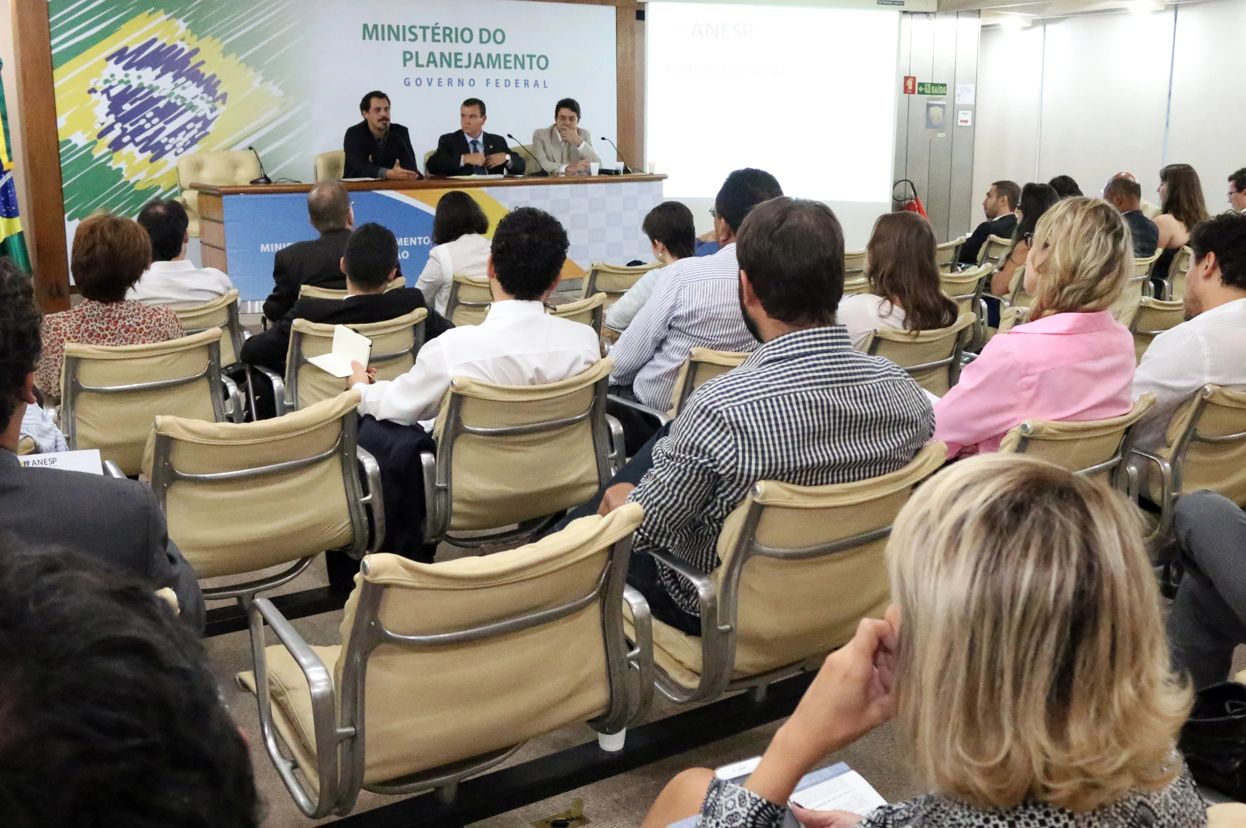 Auditório Térreo do Bloco K receberá AGO desta sexta. Foto: Filipe Calmon / ANESP