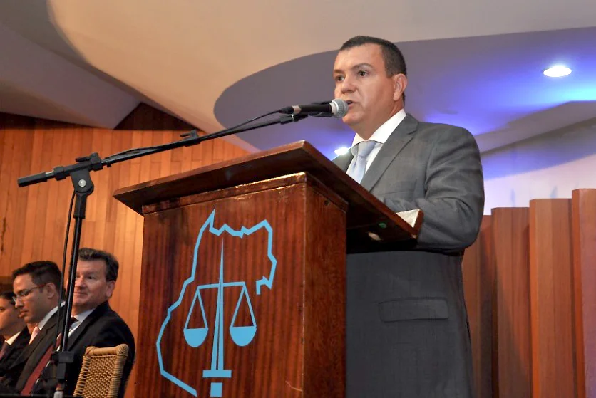 João Aurélio, então Presidente da ANESP, durante o GesGOV. Foto: SindGESTOR