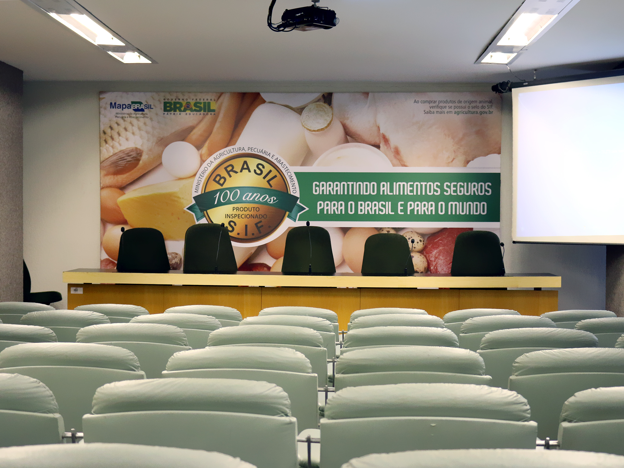 Auditório do Mapa. Foto: Filipe Calmon / ANESP