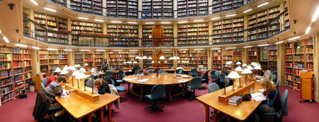 A British Library of Political and Economic Science, da London School of Economics (LSE) possui mais de 4 milhões de livros. Foto: LSE