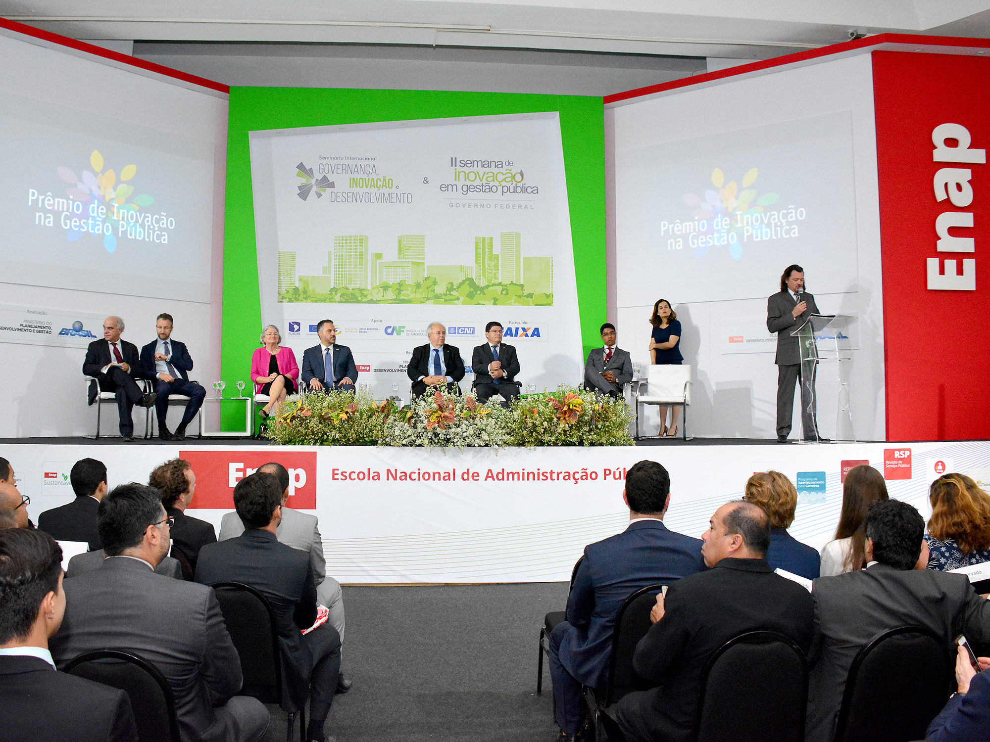 Cerimônia foi realizada no auditório da Escola. Foto: Enap